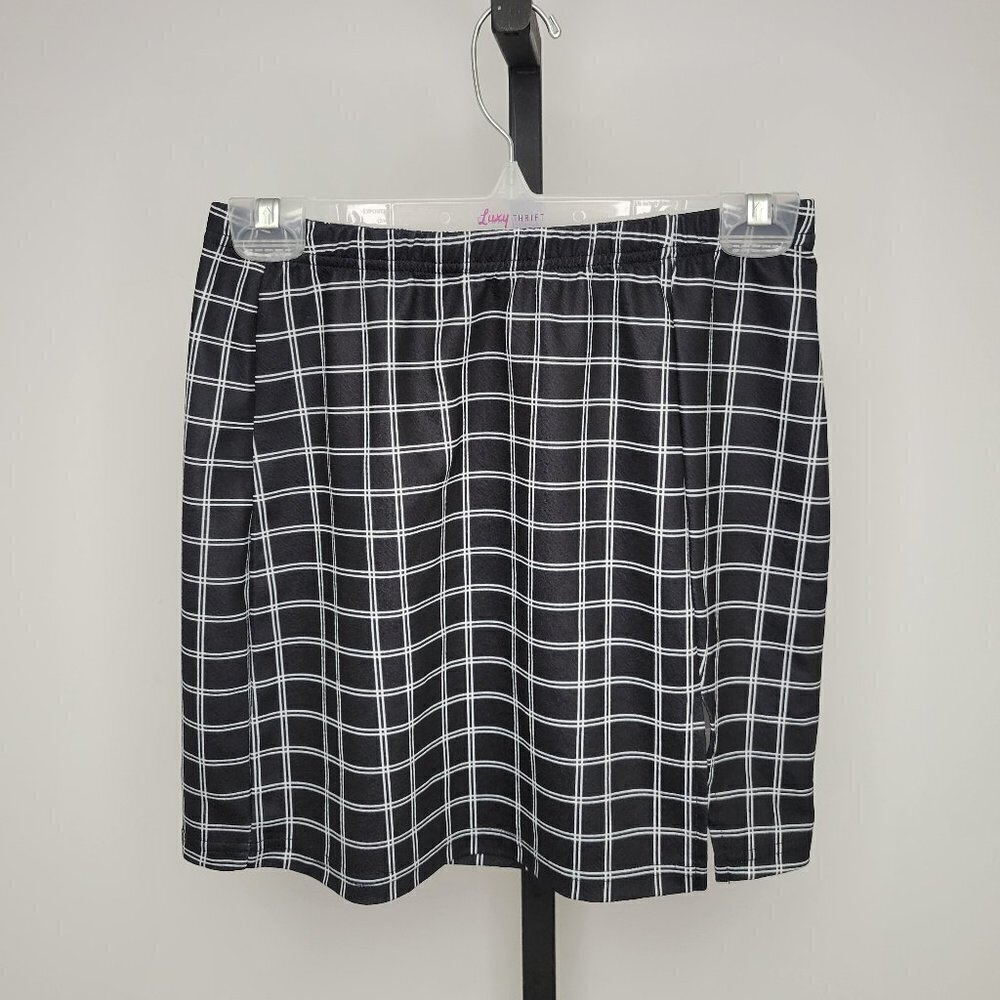 SHEIN Check Skirt